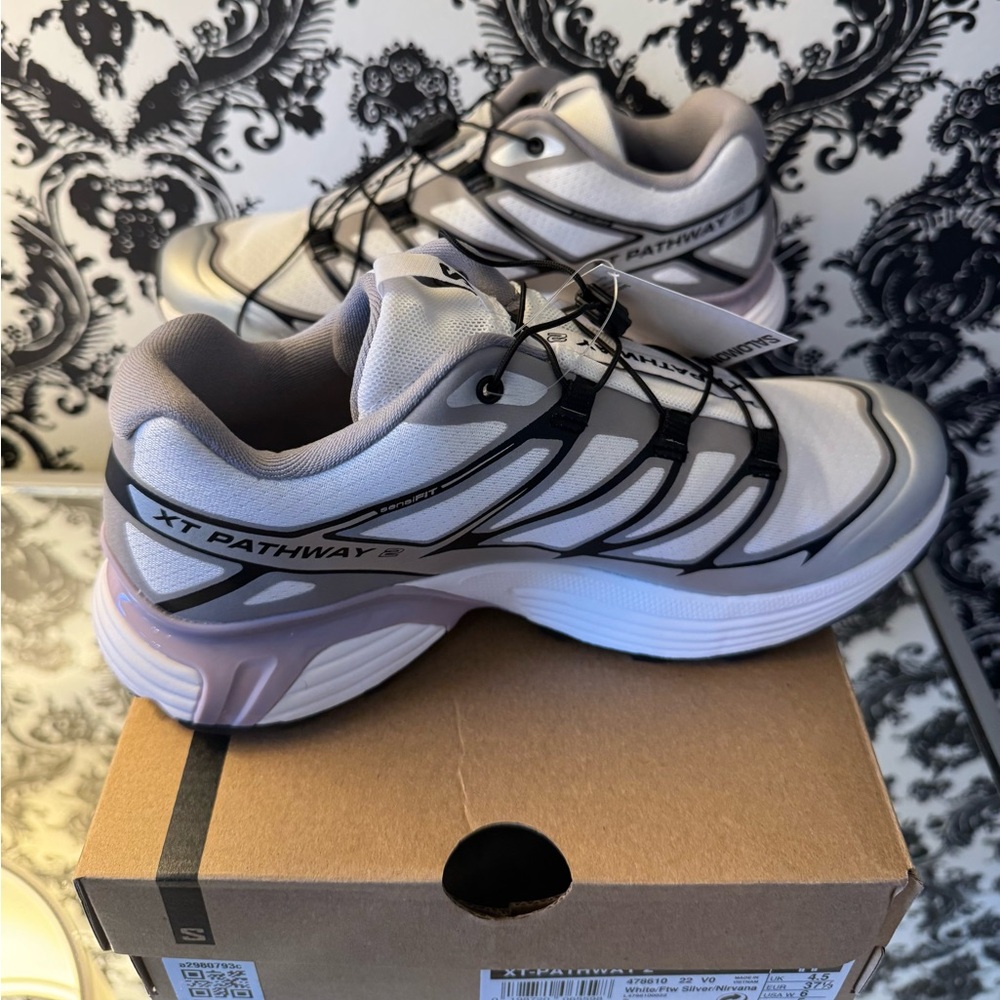 salomon xt pathway 2 white silver nirvana - Picture 6 of 7